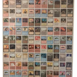 MTG Revised Edition Complete Uncut Sheet Set