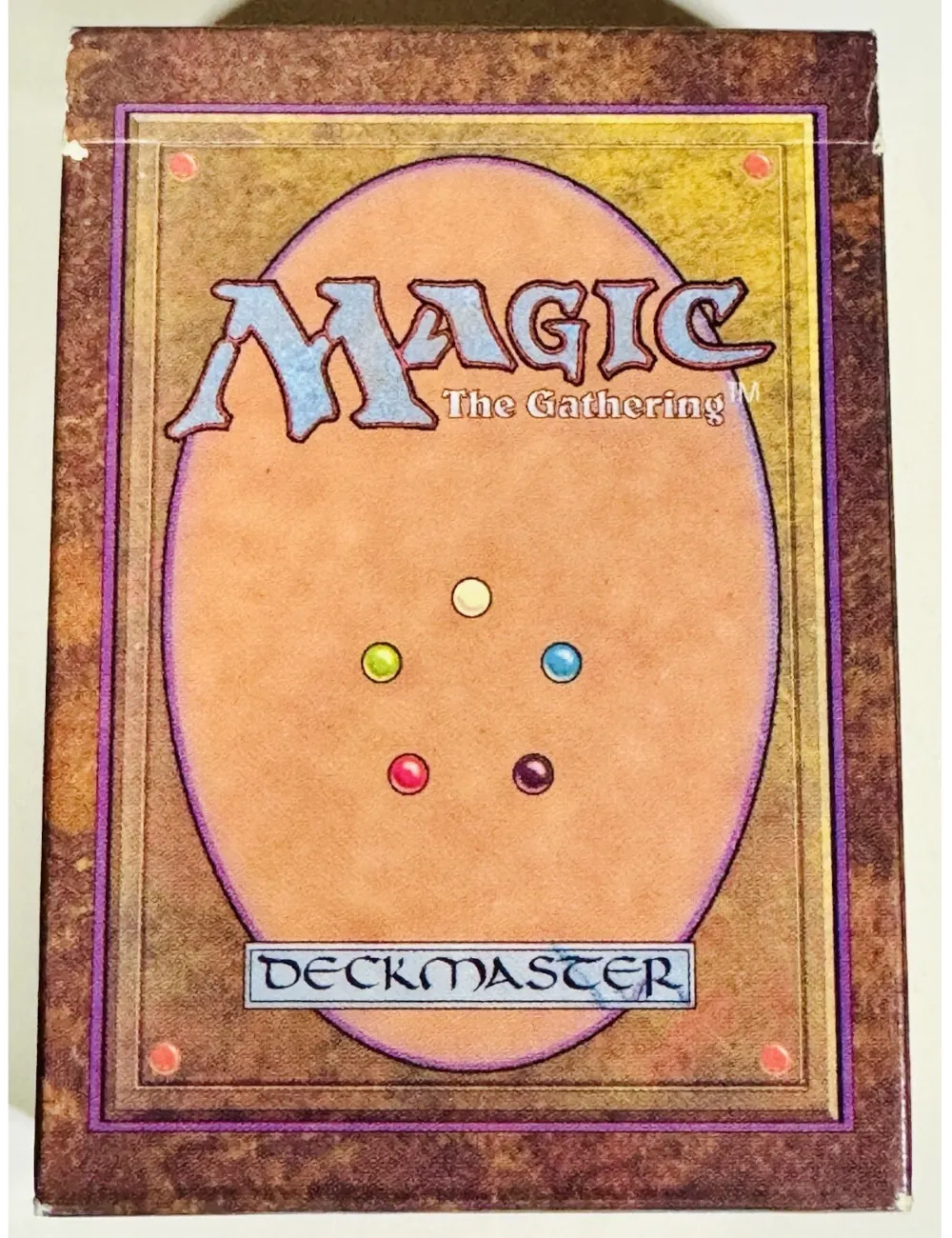 Magic The Gathering Empty Alpha Starter Deck Box And Rule Book